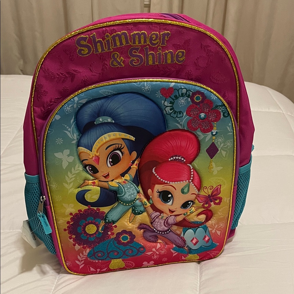 Nickelodeon Shimmer & Shine Backpack - Pink and Blue
